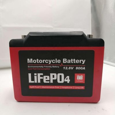 Батарея CCA 8Ah 12V Lifepo4 лития 800 для стартера мотоцикла