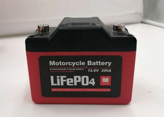 ион лития блока батарей LiFePO4 мотоцикла 12V 2Ah 200CCA электрический