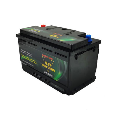 Батарея батареи 100ah Lifepo4 цикла 1000CCA BMS 12V глубокая автоматическая для начала автомобиля